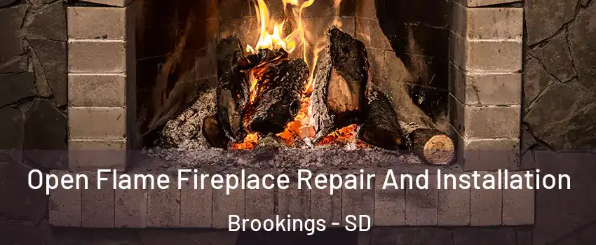  Open Flame Fireplace Repair And Installation Brookings - SD